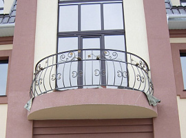 Балкон кованый № 2 фото