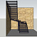 Каркас лестницы П- образный с забежными ступенями № 11 фото